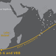 Map showing the distance between Toba and the South African sites. By tephra, the scientists are referring to rock fragments, ash, and other particles ejected by a volcanic eruption.